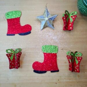 Christmas ornaments or gift tags